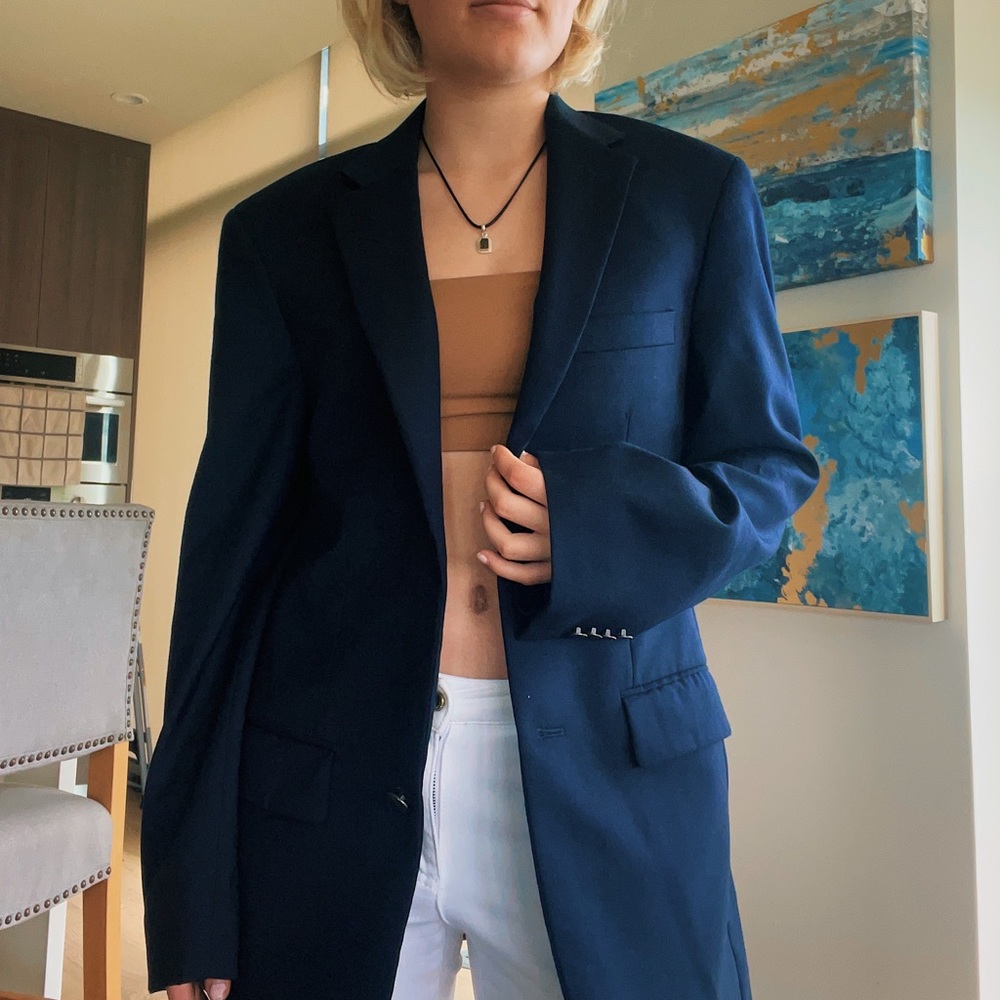Navy Blue Blazer